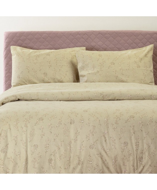 ΣΕΤ ΣΕΝΤΟΝΙΑ ΦΑΝΕΛΕΝΙΑ KING SIZE (Λ) BIANCA BEIGE (180X200+32)