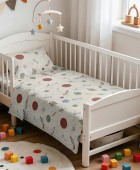 ΣΕΤ ΣΕΝΤΟΝΙΑ ΚΟΥΝΙΑΣ PLANETS PRIME LINE BABY (120X170) Βρεφικά Σετ Σεντόνια