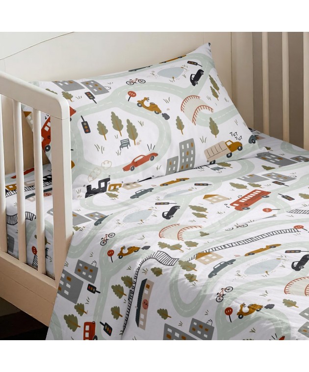 ΣΕΤ ΣΕΝΤΟΝΙΑ ΚΟΥΝΙΑΣ CARS PRIME LINE BABY (120X170) Βρεφικά Σετ Σεντόνια