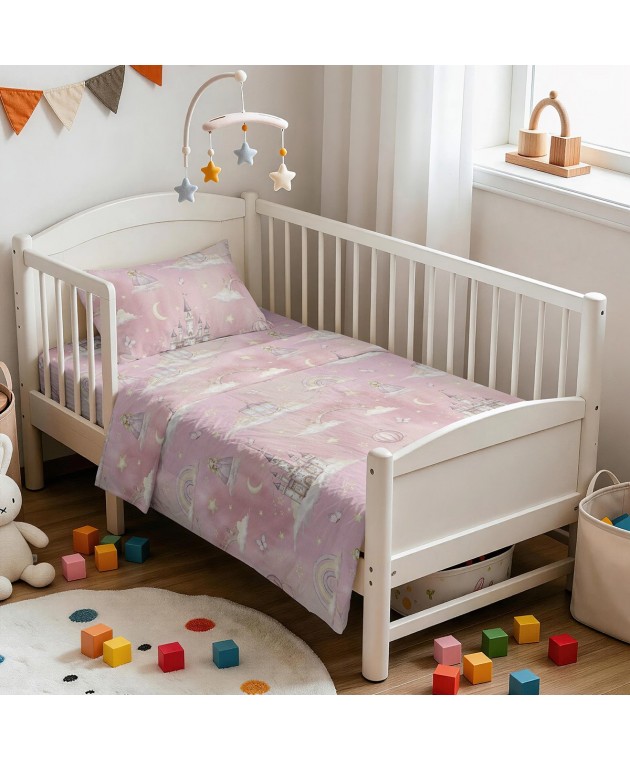 ΣΕΤ ΣΕΝΤΟΝΙΑ ΚΟΥΝΙΑΣ (Λ) PRINCESS PRIME LINE BABY (70Χ140+17) Βρεφικά Σετ Σεντόνια