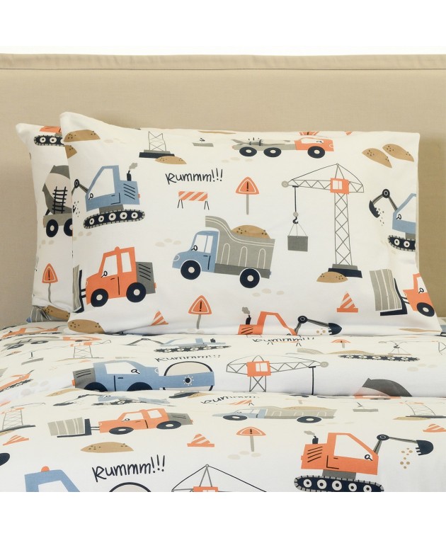 ΣΕΤ ΜΑΞΙΛΑΡΟΘΗΚΕΣ ΦΑΝΕΛΕΝΙΕΣ BOB WHITE (53X72) WINTER LINE KIDS