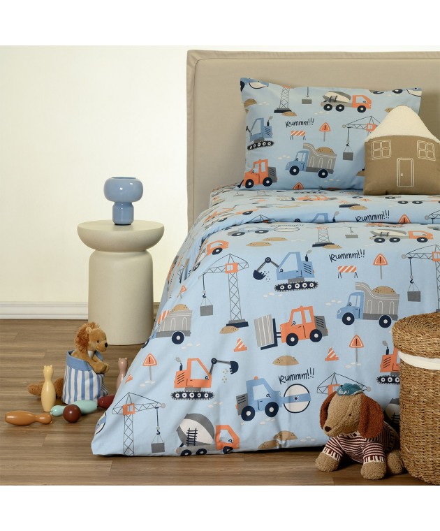 ΣΕΝΤΟΝΙ (ΣΕΤ 2 ΤΕΜ.) 120Χ200+32 BOB BLUE WINTER LINE KIDS MINI