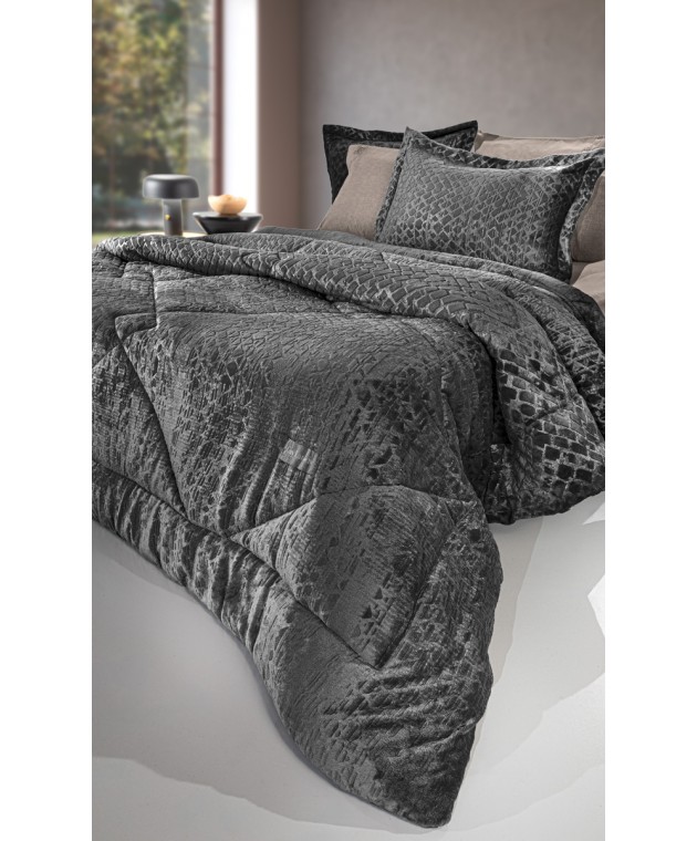 Κουβερτοπάπλωμα Surreal Anthracite 160X240 Κουβερτοπαπλώματα Μονά