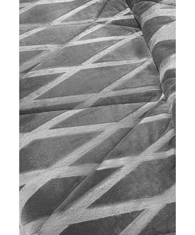Κουβερτοπάπλωμα Zadic Grey 180X240 Κουβερτοπαπλώματα Ημίδιπλα