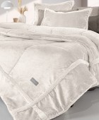 Κουβερτοπάπλωμα Dario Ivory 220Χ240 Κουβερτοπαπλώματα  Υπέρδιπλα