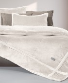Κουβερτοπάπλωμα Dario Ivory 220Χ240 Κουβερτοπαπλώματα  Υπέρδιπλα