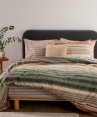 Σετ Μονά Σεντόνια Flannel Beauty 110Χ200+32 FB0244 Με Λάστιχο Σεντόνια Φανελένια Μονά