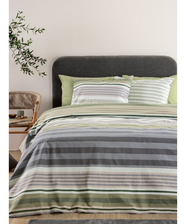 Σετ Σεντόνια Υπέρδιπλα Flannel Beauty 170x200+32 FB0245 Με Λάστιχο Σεντόνια Φανελένια Υπέρδιπλα