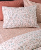 Σετ Σεντόνια Υπέρδιπλα Flannel Beauty 240x265 FB0247 Χωρίς Λάστιχο Σεντόνια Φανελένια Υπέρδιπλα