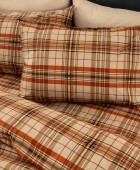 Σετ Μονά Σεντόνια Flannel Beauty 110Χ200+32 FB0248 Με Λάστιχο Σεντόνια Φανελένια Μονά