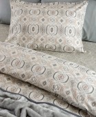 Σετ Σεντόνια Υπέρδιπλα Flannel Beauty 170Χ200+32 FB0252 Με Λάστιχο Σεντόνια Φανελένια Υπέρδιπλα
