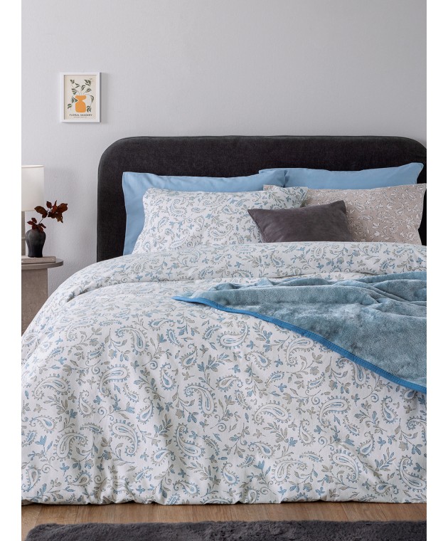 Σετ King Size Σεντόνια Flannel Beauty 280x265 FB0246 Σεντόνια Φανελένια King Size