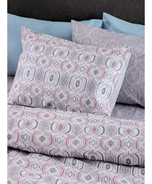 Σετ King Size Σεντόνια Flannel Beauty 280x265 FB0253 Σεντόνια Φανελένια King Size