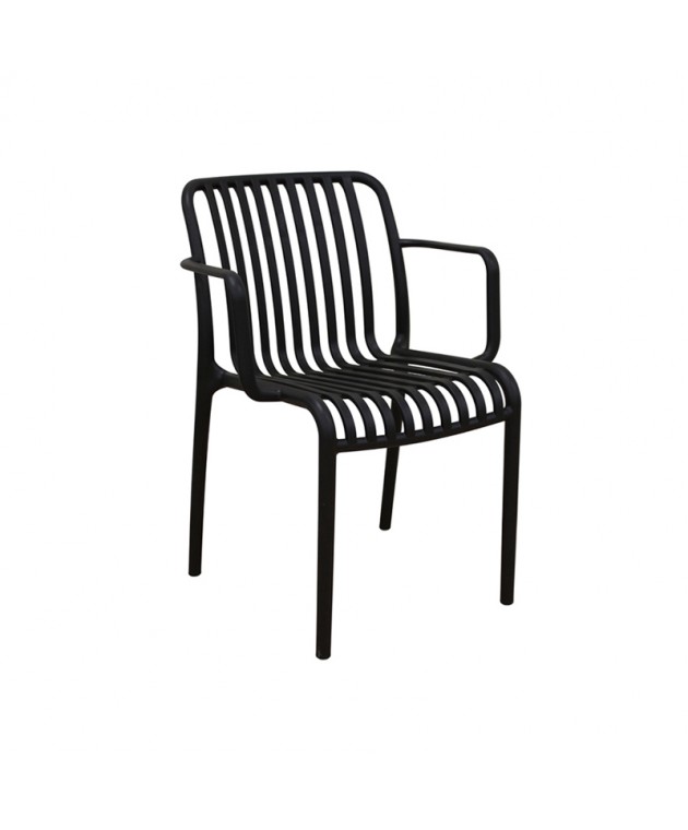 PARMA-S BLACK ΠΟΛΥΘΡΟΝΑ ΠΟΛ/ΝΙΟΥ 56X56X79εκ.