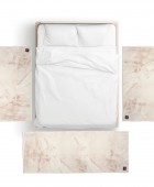 GREENWICH POLO CLUB ΧΑΛΙ 75X140 FAUX FUR 3107 ECRU Χαλιά Κρεβατοκάμαρας