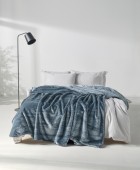 BELLA 2601 ΚΟΥΒΕΡΤΑ.ΗΜΙΔΙΠΛΗ 180X220 Κουβέρτες Βελουτέ Ημίδιπλες