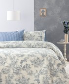 Ζεύγος Μαξιλαροθήκες Fashion Life 52x72 FL6305 Μαξιλαροθήκες Εμπριμέ