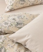 Σετ Μονά Σεντόνια Fashion Life 110Χ200+32 FL6308 Με Λάστιχο Σεντόνια Μονά