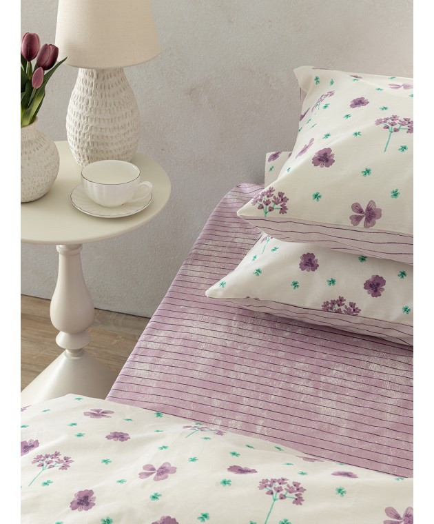 Σετ Παπλωματοθήκη Υπέρδιπλη Fashion Life 230x250 FL6313 Παπλωματοθήκες Υπέρδιπλες