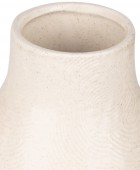 ESTIA ΒΑΖΟ CLAYRA ΚΕΡΑΜΙΚΟ 10.3x10.3x14.5cm IVORY