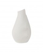 ESTIA ΒΑΖΟ TULIP CLAYRA ΚΕΡΑΜΙΚΟ 13.5x13.2x14.3cm ΛΕΥΚΟ