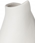 ESTIA ΒΑΖΟ TULIP CLAYRA ΚΕΡΑΜΙΚΟ 13.5x13.2x14.3cm ΛΕΥΚΟ