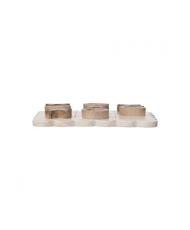 ESTIA ΔΙΑΚΟΣΜΗΤΙΚΗ ΤΡΙΛΙΖΑ XO NYRA 22.6x22.6x3cm