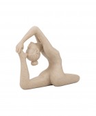 ESTIA ΔΙΑΚΟΣΜΗΤΙΚΗ ΦΙΓΟΥΡΑ YOGA NYRA 20.8x9.2x19cm IVORY