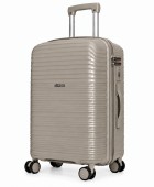 Βαλίτσα Μεγάλη Με Προέκταση AMBER AM1020 (75x48x30-35 cm) Μπεζ