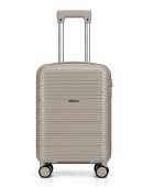 Βαλίτσα Καμπίνας Με Προέκταση AMBER AM1020 (55x35x22-27 cm) Μπεζ