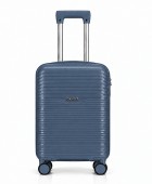 Βαλίτσα Καμπίνας Με Προέκταση AMBER AM1020 (55x35x22-27 cm) Μπλε