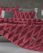 Κουβερτοπάπλωμα Zadic Bordeaux 160X240 Κουβερτοπαπλώματα Μονά