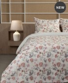  Σετ Σεντόνια Cotton Feelings 2068 Ecru Υπέρδιπλα (235×270), SUNSHINE HOME Σεντόνια Υπέρδιπλα