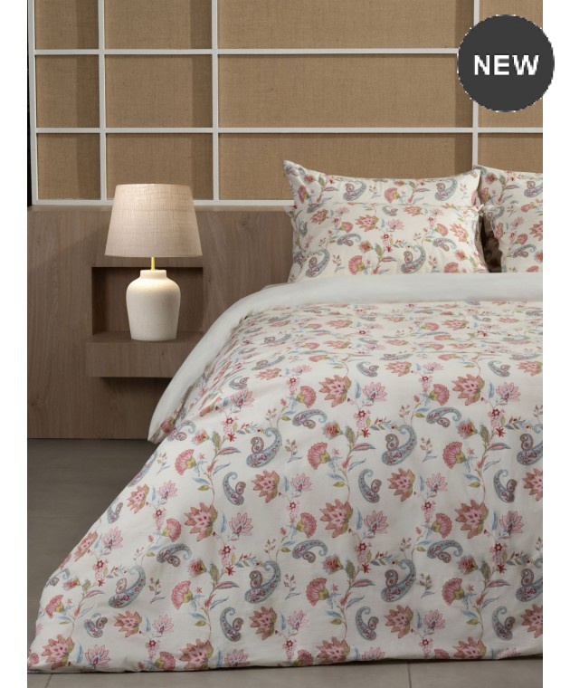  Σετ Σεντόνια Cotton Feelings 2068 Ecru Υπέρδιπλα (235×270), SUNSHINE HOME Σεντόνια Υπέρδιπλα
