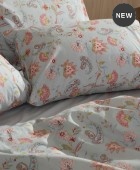  Σετ Σεντόνια Cotton Feelings 2068 Grey Υπέρδιπλα (235×270), SUNSHINE HOME Σεντόνια Υπέρδιπλα