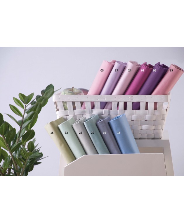 Σετ παπλωματοθήκη μονή (160Χ250) MADONNA (01) FUCHSIA , RYTHMOS HOME (Φούξια, 160Χ250) Παπλωματοθήκες Μονές Μονόχρωμες