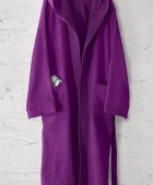 Μπουρνούζι με κουκούλα AMADEUS PURPLE (XL), RYTHMOS HOME Μπουρνούζια
