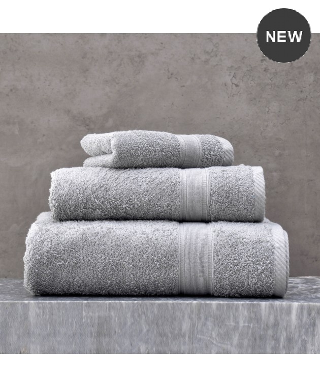 Σετ πετσέτες 5 τεμ. ILLUSION SILVER, RYTHMOS HOME Σετ πετσέτες Mπάνιου