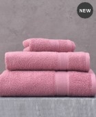 Σετ πετσέτες 3 τεμ. ILLUSION BLUSH PINK, RYTHMOS HOME Σετ πετσέτες Mπάνιου