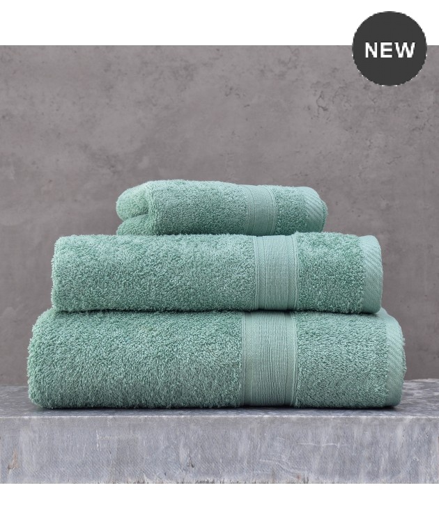 Σετ πετσέτες 5 τεμ. ILLUSION GREEN, RYTHMOS HOME Σετ πετσέτες Mπάνιου