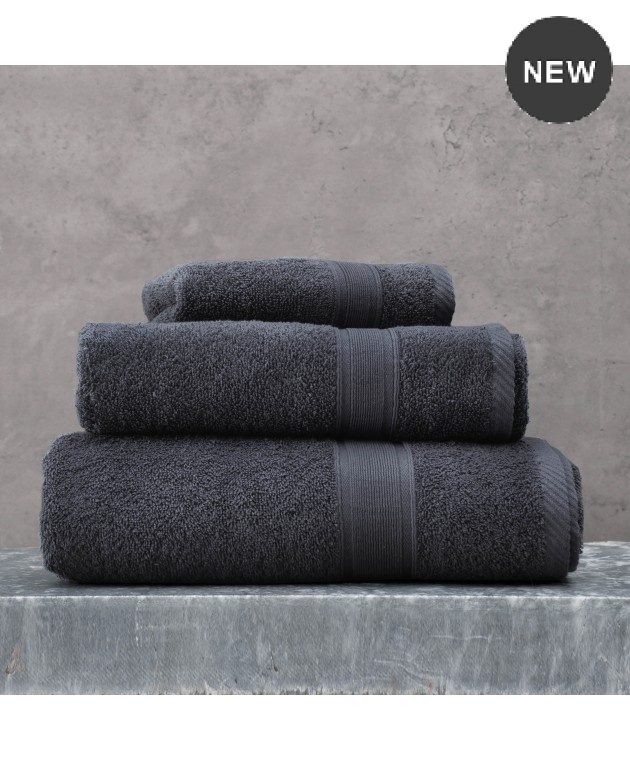 Σετ πετσέτες 3 τεμ. ILLUSION GREY, RYTHMOS HOME Σετ πετσέτες Mπάνιου