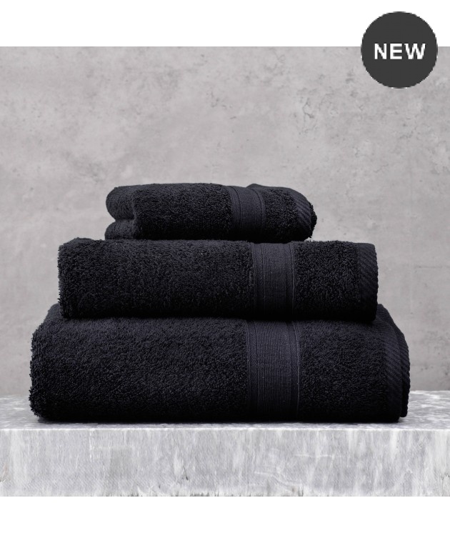 Πετσέτα μπάνιου (100Χ150) ILLUSION BLACK, RYTHMOS HOME Πετσέτες Mπάνιου