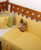 Πάντα κούνιας (40X165) PRESTIGE BEIGE, ANNA RISKA (Μπεζ, 40Χ165) Βρεφικές Πάντες Κούνιας