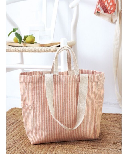 Τσάντα Θαλάσσης Beach Collection BAG SALMON 35x35x15