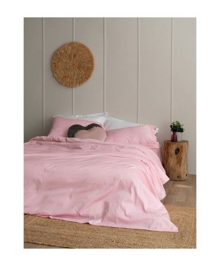 Σετ σεντόνια Υπέρδιπλα 245x270 LUXE SATEEN ROSE