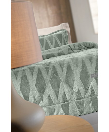 Κουβερτοπάπλωμα Υπέρδιπλο 220x240 Zadic Olive , Guy Laroche 