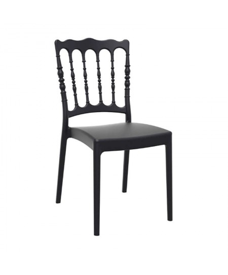 Καρέκλα NAPOLEON BLACK, SIESTA