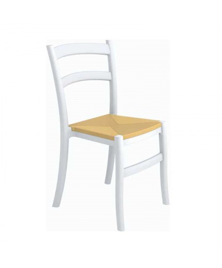 Καρέκλα (45Χ51Χ85) TIFFANY S WHITE, SIESTA