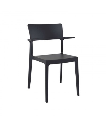 Πολυθρόνα PLUS BLACK, SIESTA