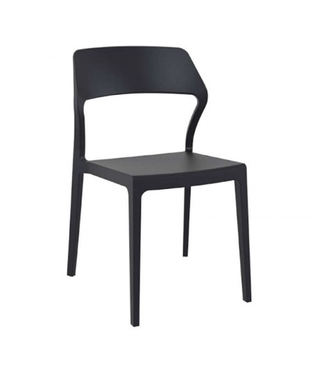 Καρέκλα SNOW BLACK, SIESTA